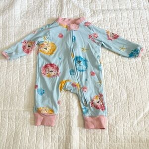 Burt's Bees Blue and Pink Baby Pajamas